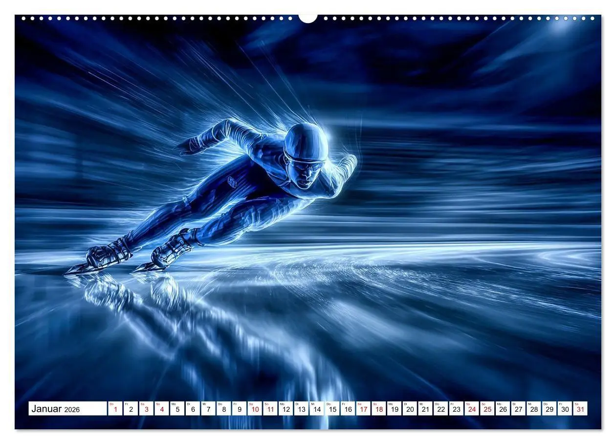 Bild: 9783516655537 | Olympische Sportarten (Wandkalender 2026 DIN A2 quer), CALVENDO...