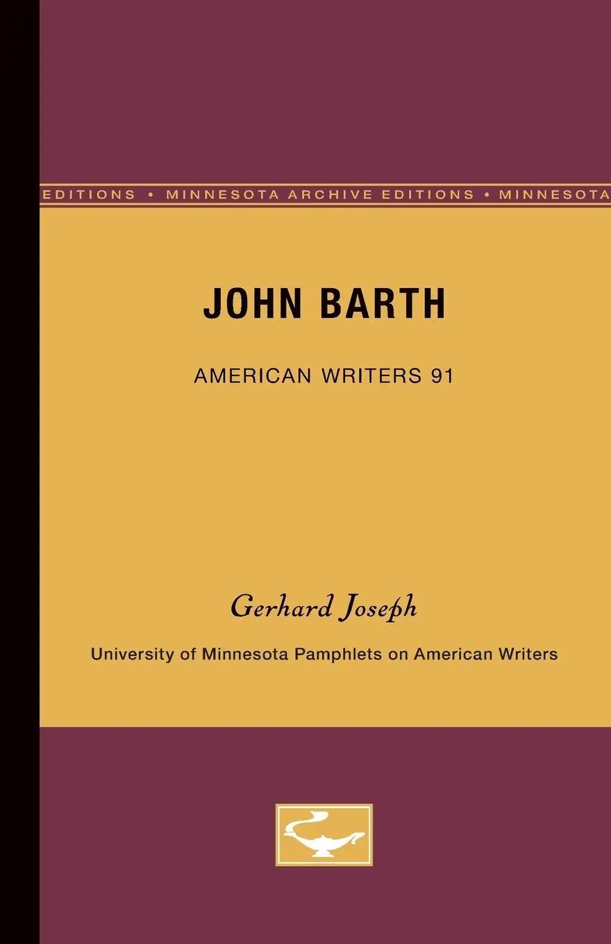 Cover: 9780816605637 | John Barth - American Writers 91 | Gerhard Joseph | Taschenbuch