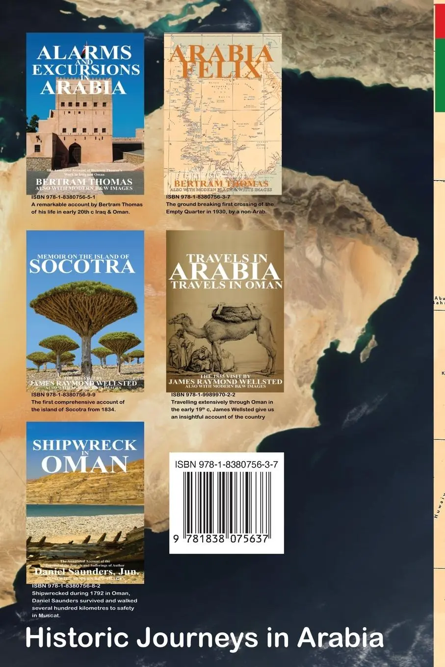 Rückseite: 9781838075637 | ARABIA FELIX | Bertram Thomas | Taschenbuch | Kartoniert / Broschiert