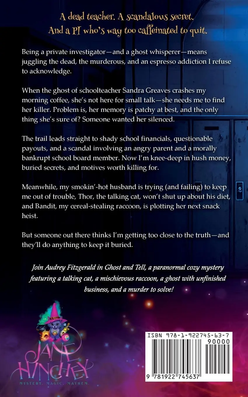 Rückseite: 9781922745637 | Ghost and Tell | A Ghost Detective Paranormal Cozy Mystery #10 | Buch