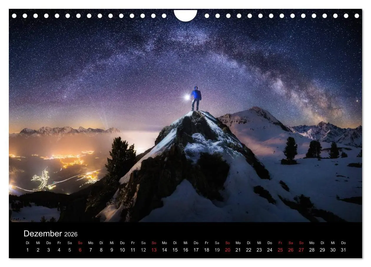 Bild: 9783516025637 | Sternensucher - Landschaft unter Sternen (Wandkalender 2026 DIN A4...