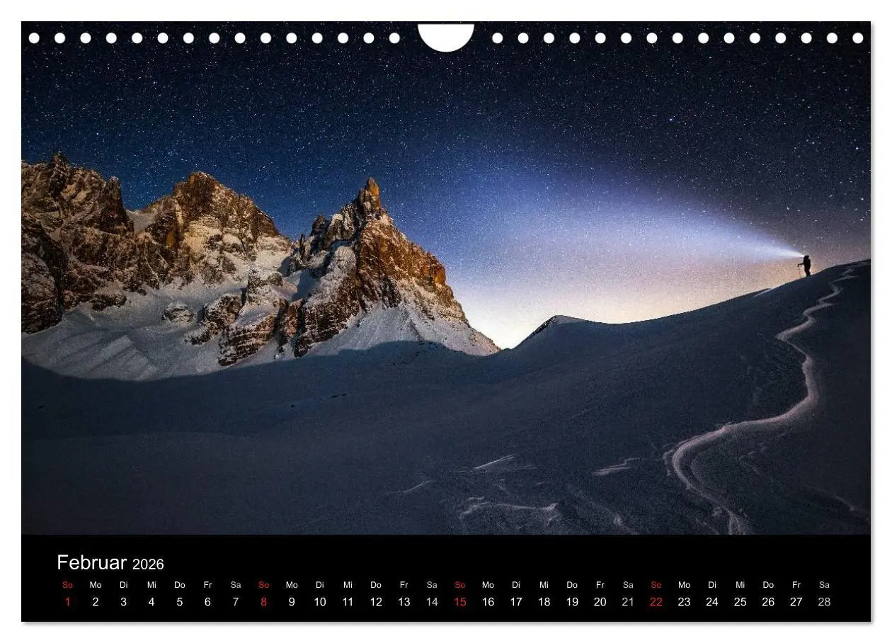 Bild: 9783516025637 | Sternensucher - Landschaft unter Sternen (Wandkalender 2026 DIN A4...