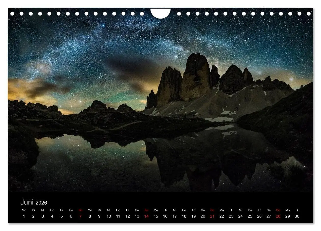 Bild: 9783516025637 | Sternensucher - Landschaft unter Sternen (Wandkalender 2026 DIN A4...