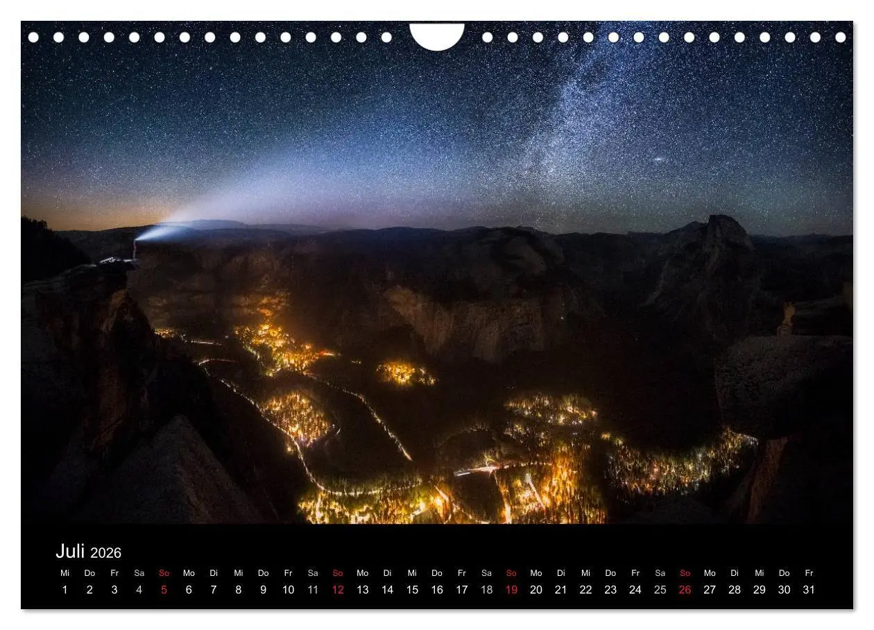 Bild: 9783516025637 | Sternensucher - Landschaft unter Sternen (Wandkalender 2026 DIN A4...