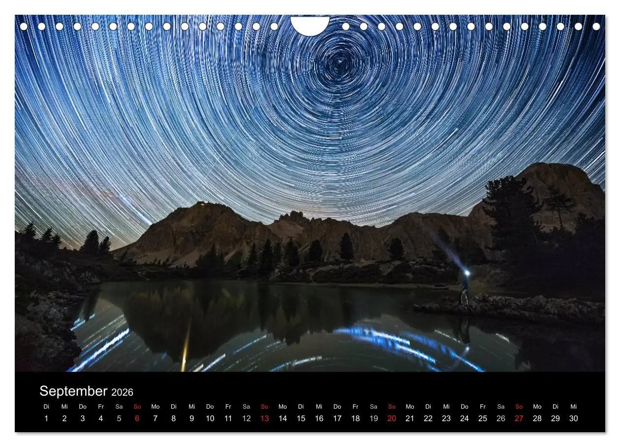 Bild: 9783516025637 | Sternensucher - Landschaft unter Sternen (Wandkalender 2026 DIN A4...