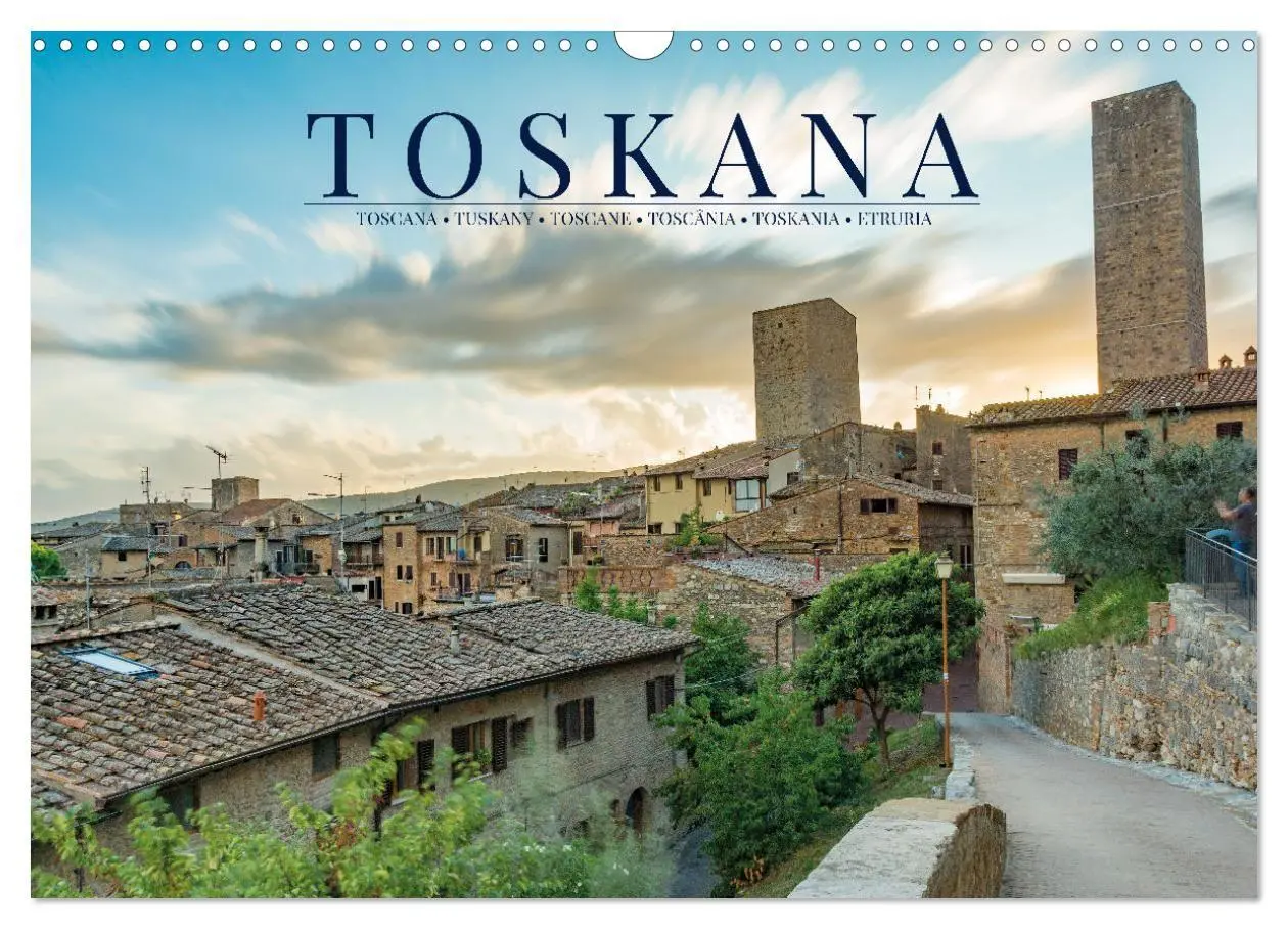 Cover: 9783569805637 | Motive der Toskana (Wandkalender 2027 DIN A3 quer), CALVENDO...