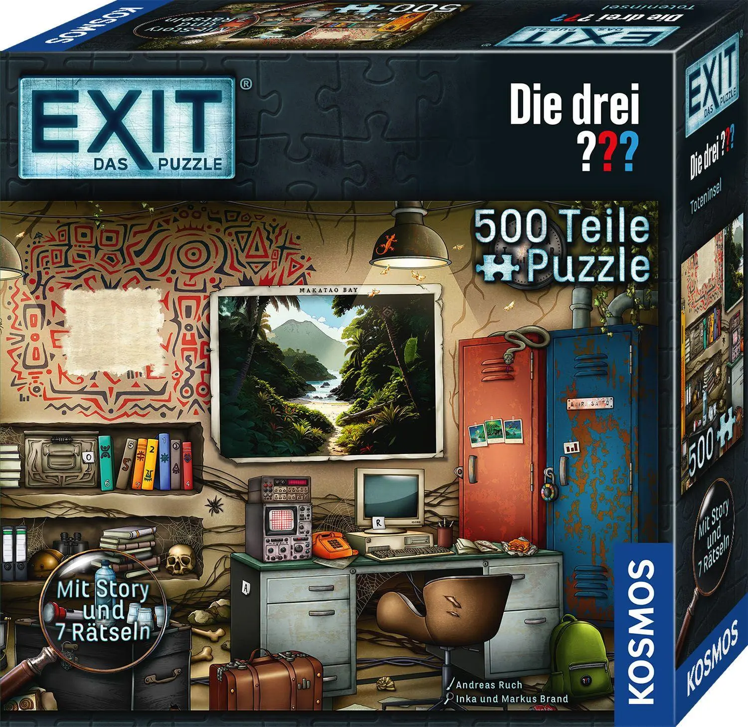 Cover: 4002051685737 | EXIT® Puzzle Die drei ??? Toteninsel | Spiel | Brand Brand | Spiel