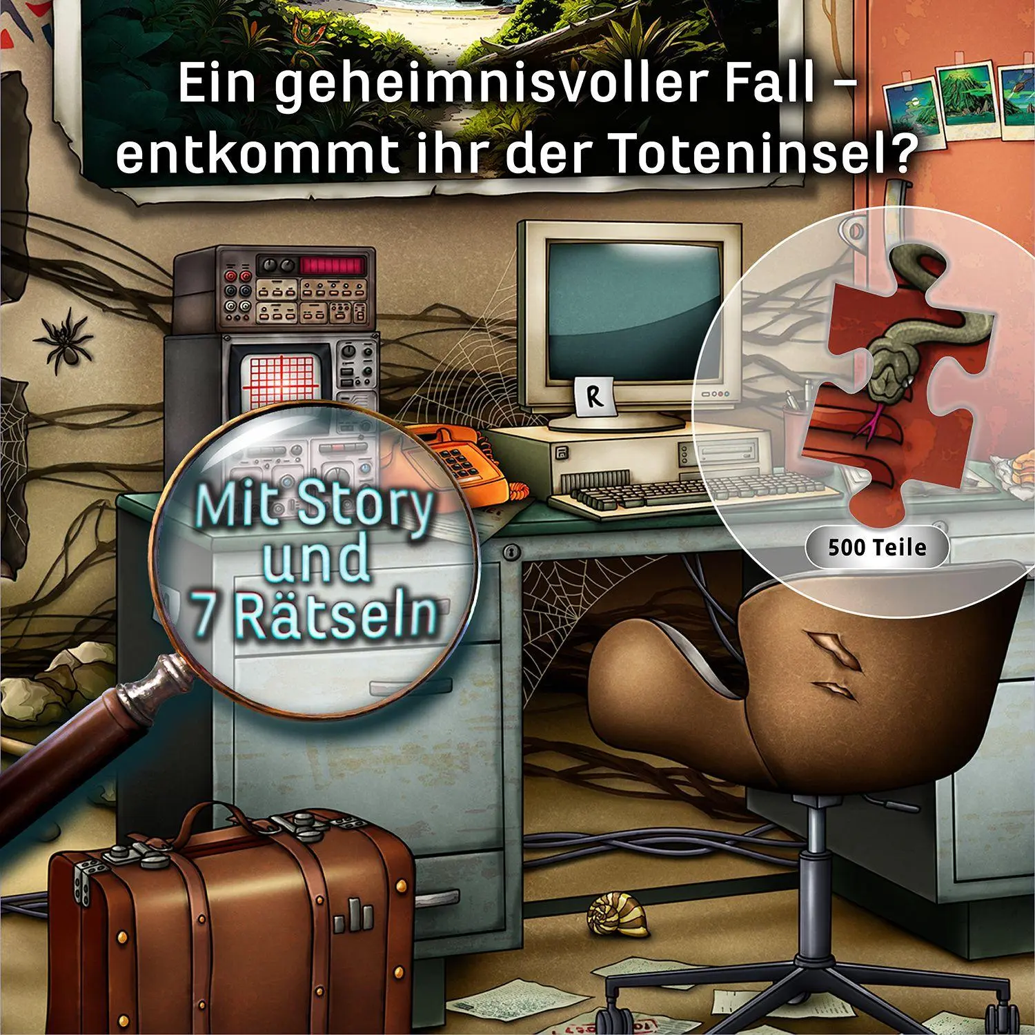 Bild: 4002051685737 | EXIT® Puzzle Die drei ??? Toteninsel | Spiel | Brand Brand | Spiel