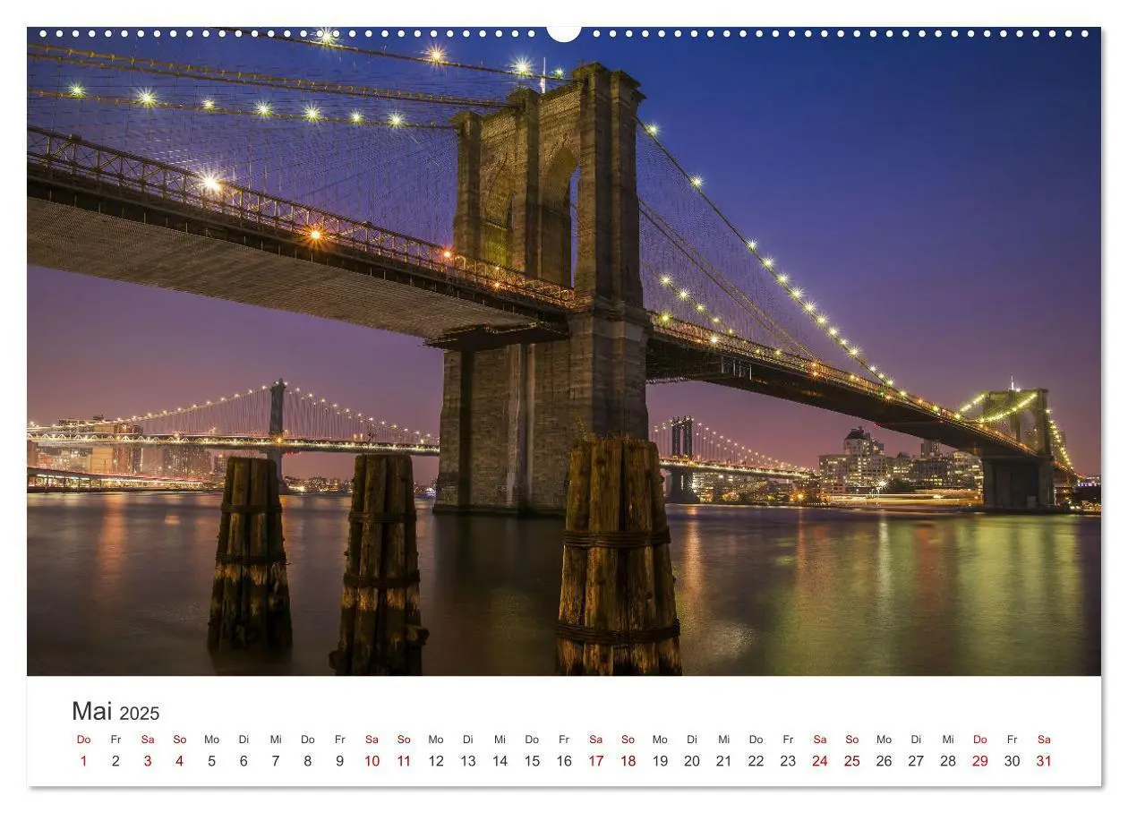 Bild: 9783383985737 | Brücken - Die schönsten Brücken der Welt. (Wandkalender 2025 DIN A2...