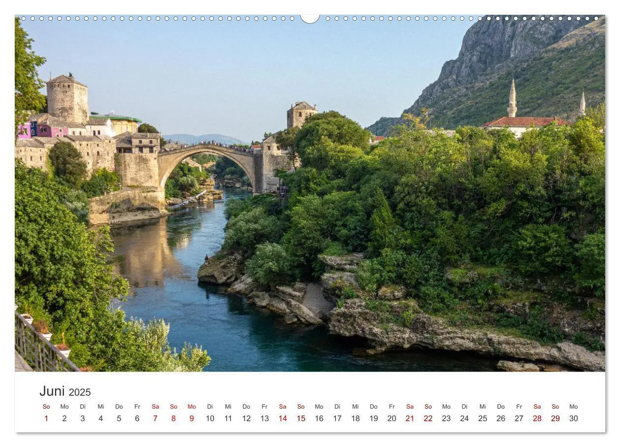 Bild: 9783383985737 | Brücken - Die schönsten Brücken der Welt. (Wandkalender 2025 DIN A2...