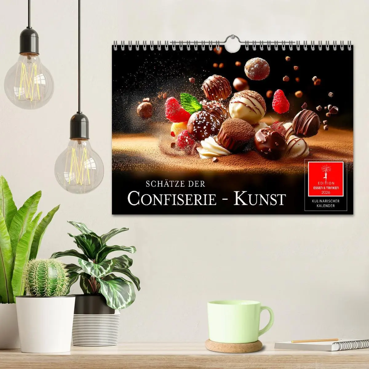 Bild: 9783457305737 | Schätze der Confiserie Kunst (Wandkalender 2026 DIN A4 quer),...