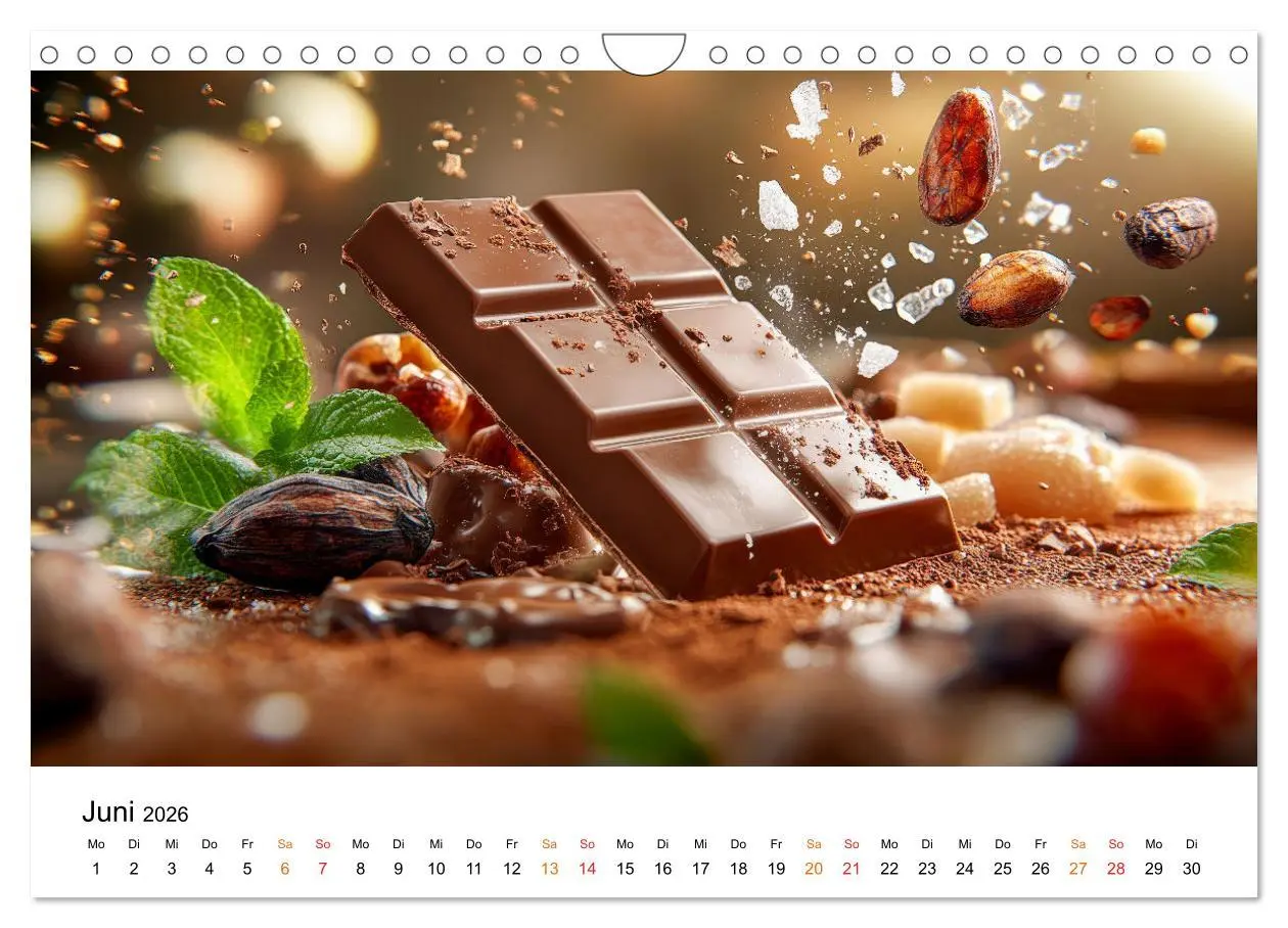 Bild: 9783457305737 | Schätze der Confiserie Kunst (Wandkalender 2026 DIN A4 quer),...
