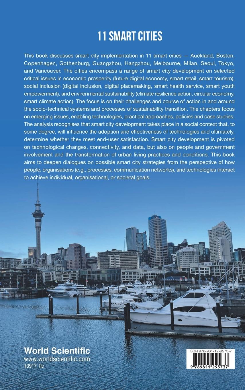 Rückseite: 9789811295737 | 11 SMART CITIES | Yanjun Cai Francine Chan Belinda Yuen | Buch | 2024