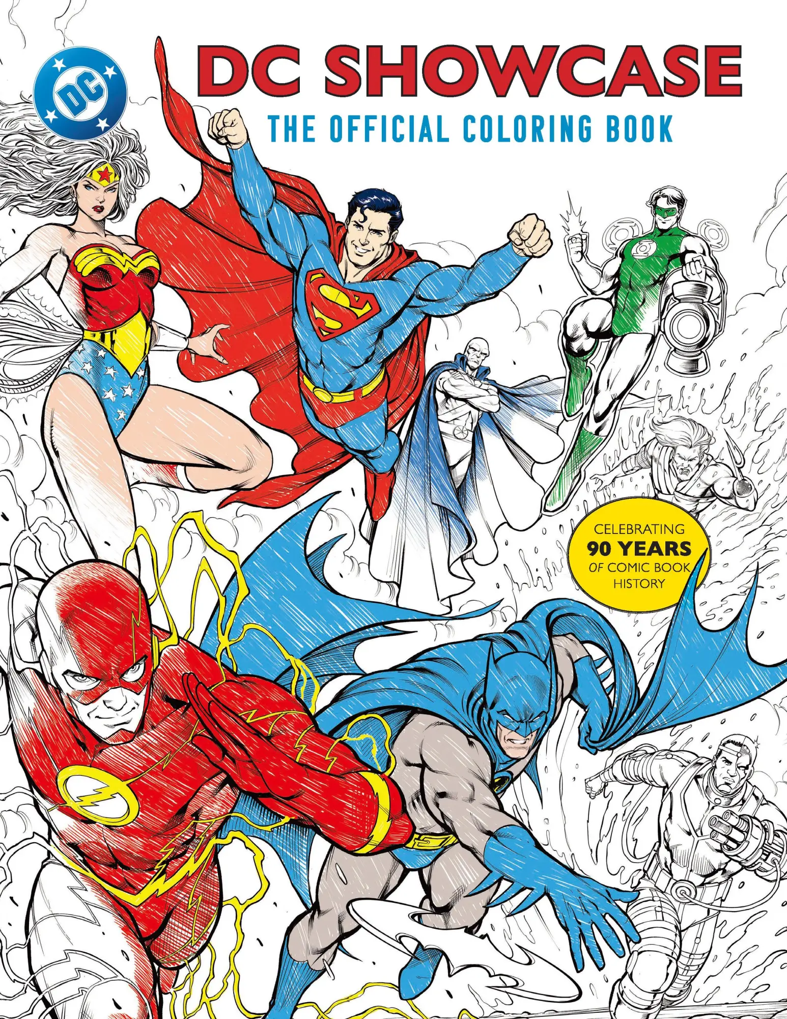 Cover: 9798886635737 | DC Showcase | The Official Coloring Book | Insight Editions | Buch