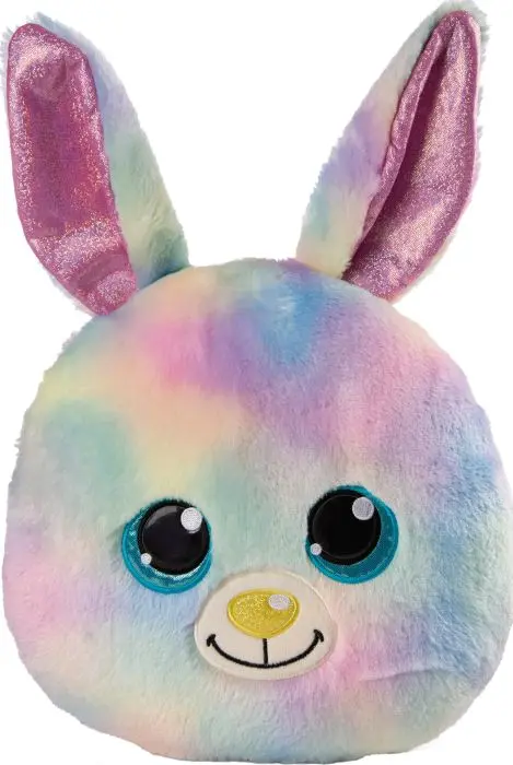 Cover: 4012390485837 | Nici 48583 Kissen GLUBSCHIS Hase Rainbow Candy 32x32cm | Glubschis