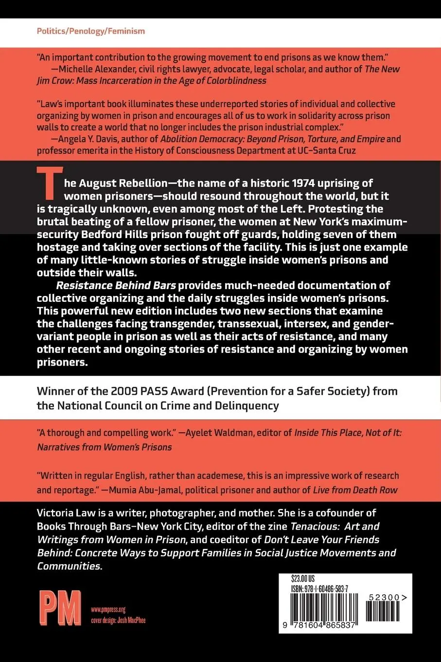 Rückseite: 9781604865837 | Resistance Behind Bars | The Struggles of Incarcerated Women | Law