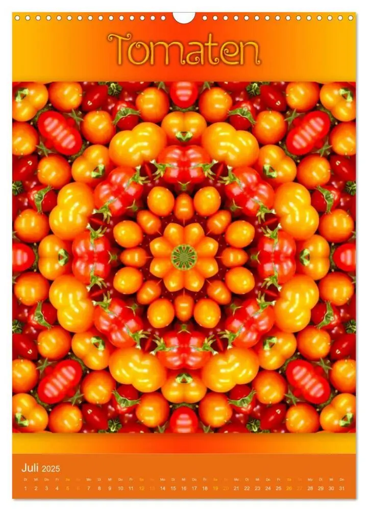 Bild: 9783435995837 | Kulinarische Mandalas (Wandkalender 2025 DIN A3 hoch), CALVENDO...
