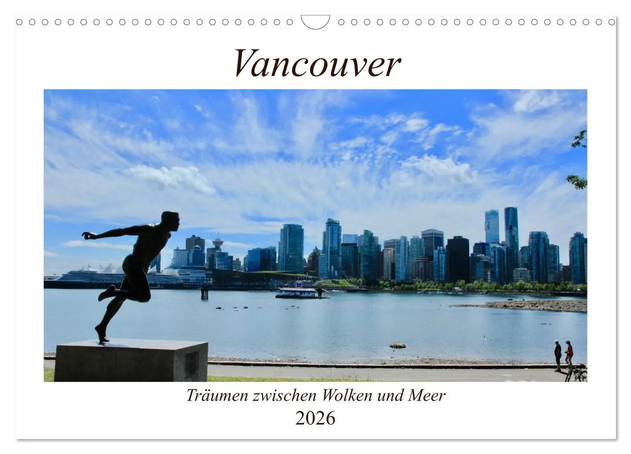 Cover: 9783457845837 | Vancouver - Träumen zwischen Wolken und Meer (Wandkalender 2026 DIN...