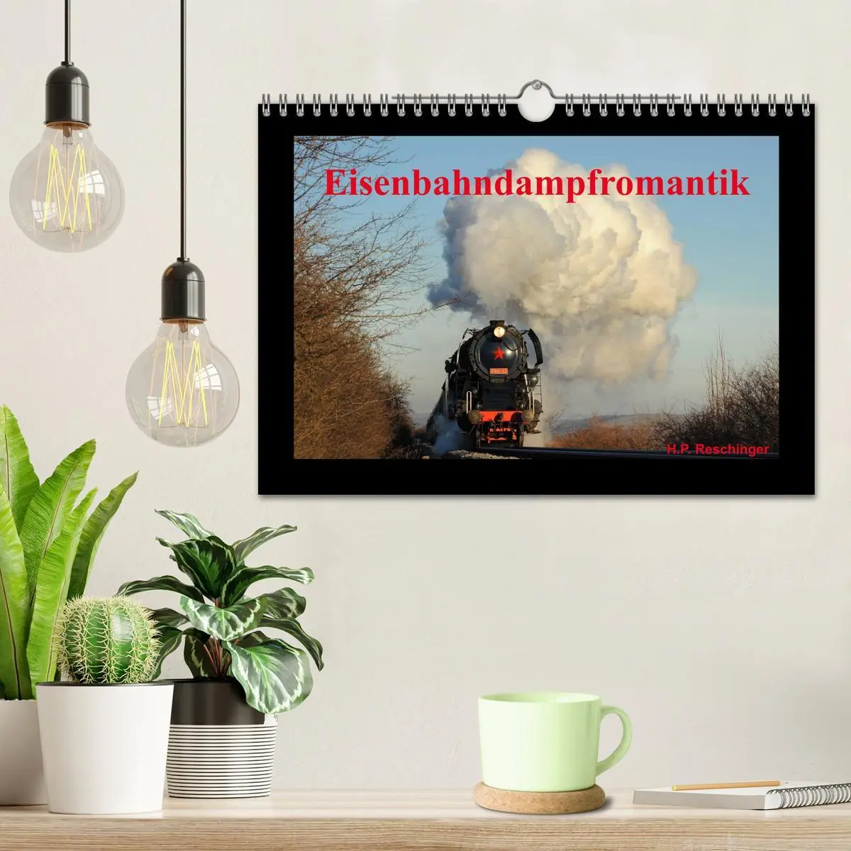Bild: 9783516175837 | Eisenbahndampfromantik (Wandkalender 2026 DIN A4 quer), CALVENDO...