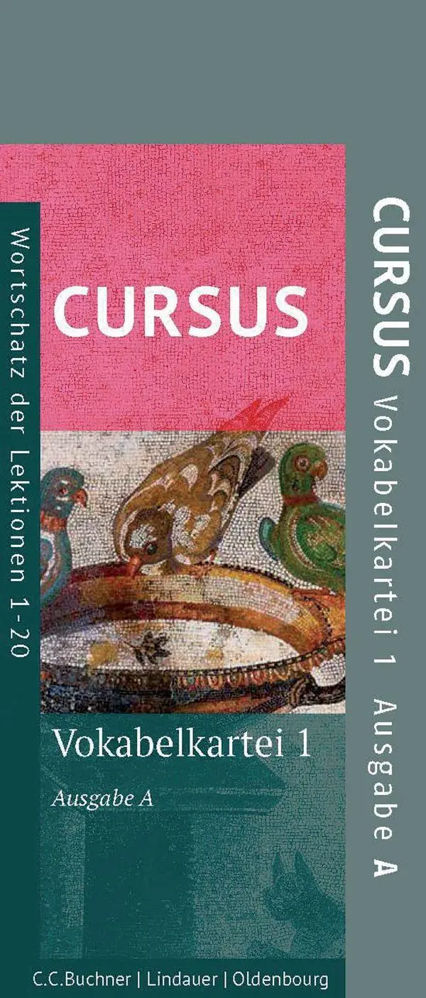 Cover: 9783637025837 | Cursus A - Vokabelkartei 1 | Wortschatz der Lektionen 1-20 | Buch