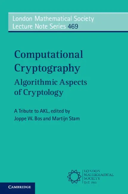 Cover: 9781108795937 | Computational Cryptography | Joppe Bos (u. a.) | Taschenbuch | 2022