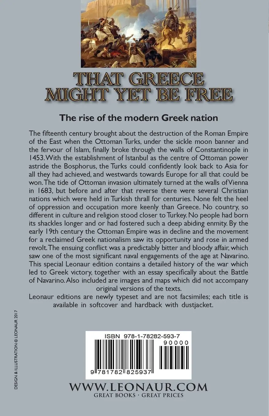 Rückseite: 9781782825937 | That Greece Might Yet Be Free | W. Alison Phillips (u. a.) | Buch