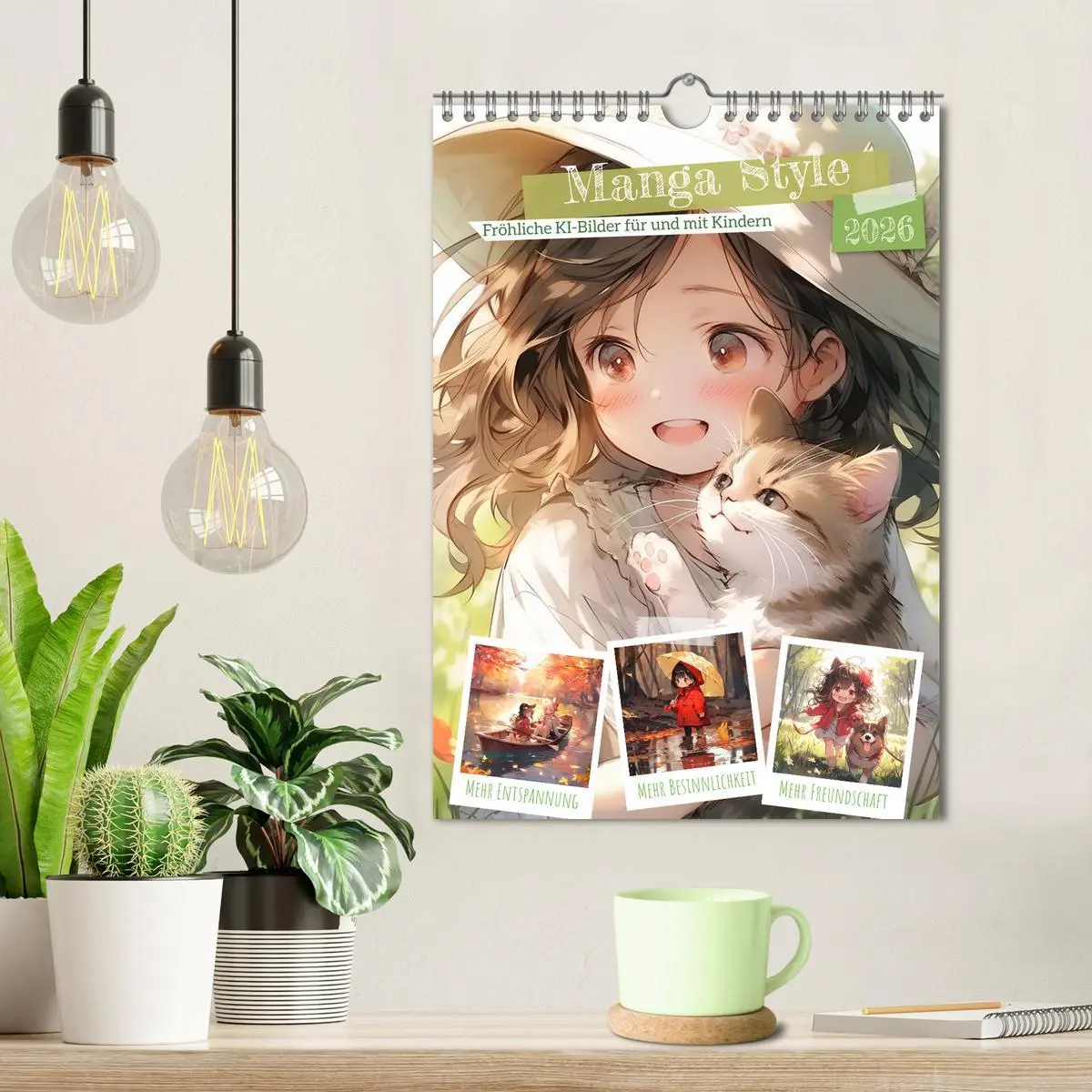 Bild: 9783516305937 | Manga Style Kinder (Wandkalender 2026 DIN A4 hoch), CALVENDO...