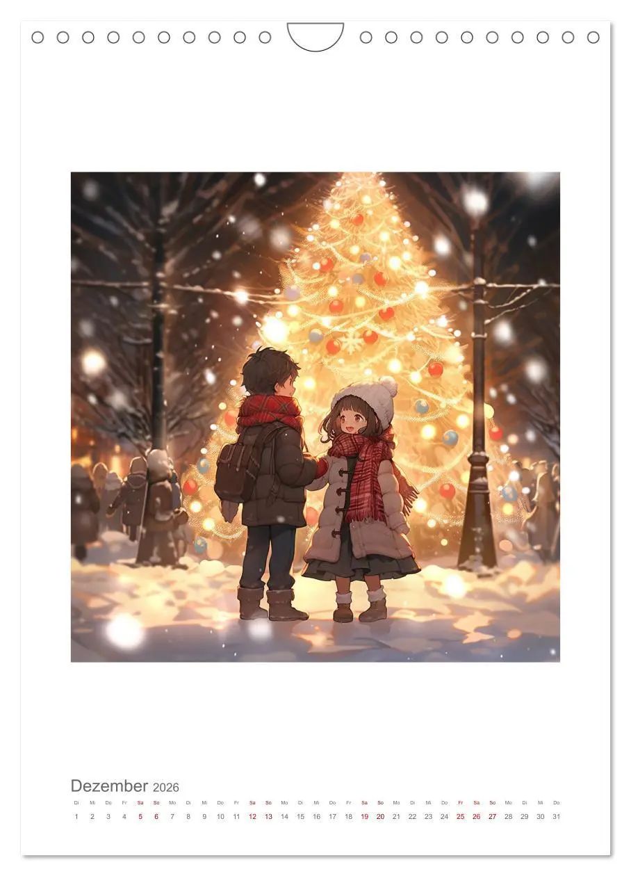 Bild: 9783516305937 | Manga Style Kinder (Wandkalender 2026 DIN A4 hoch), CALVENDO...