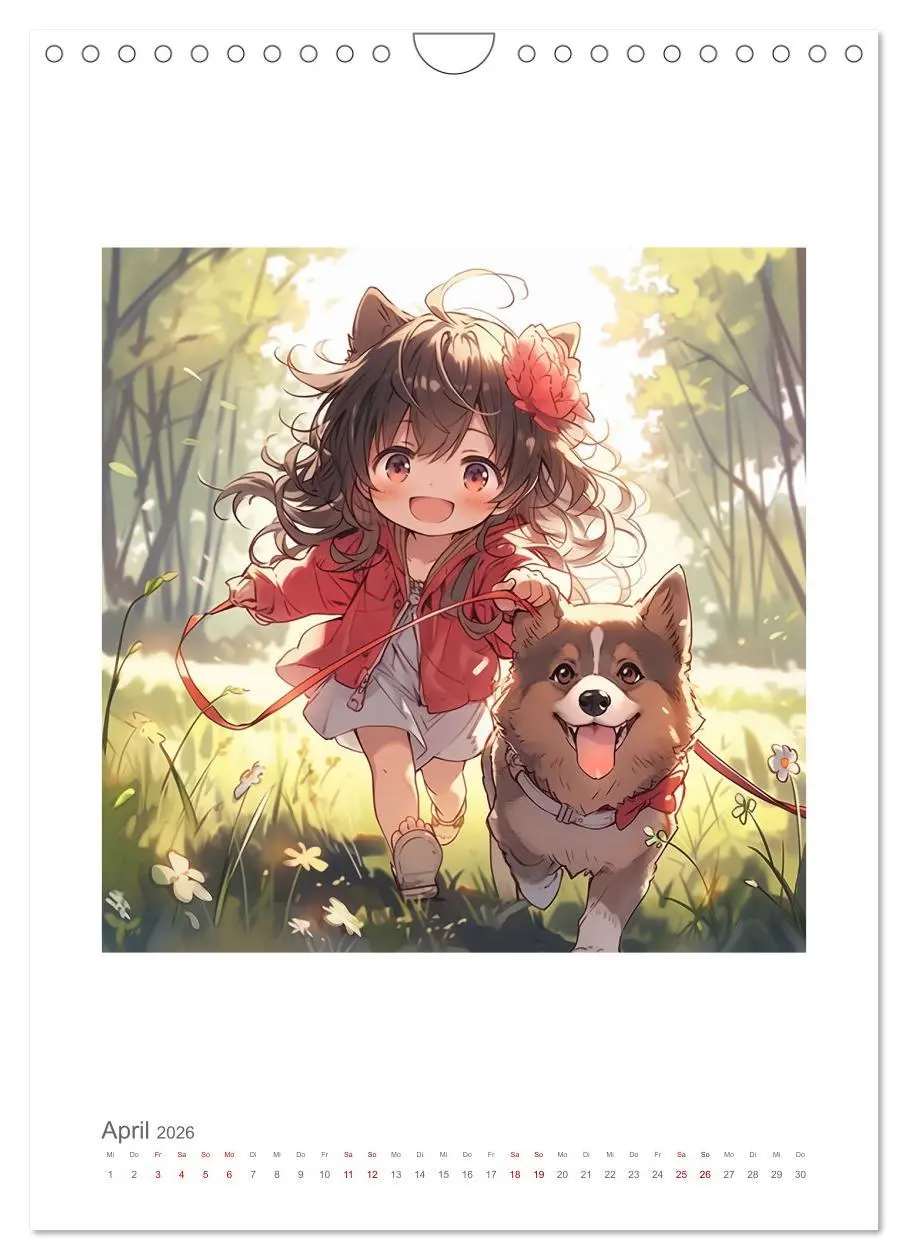 Bild: 9783516305937 | Manga Style Kinder (Wandkalender 2026 DIN A4 hoch), CALVENDO...