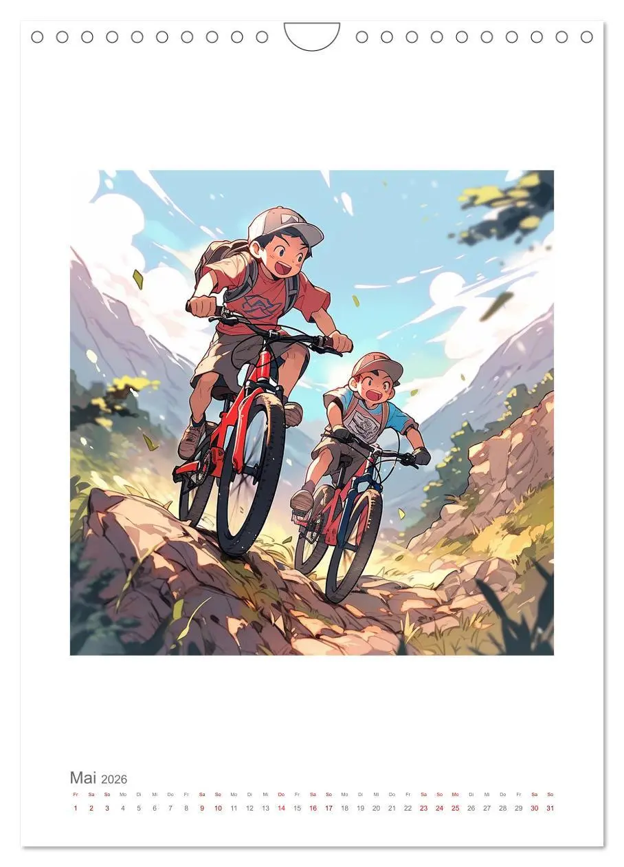 Bild: 9783516305937 | Manga Style Kinder (Wandkalender 2026 DIN A4 hoch), CALVENDO...
