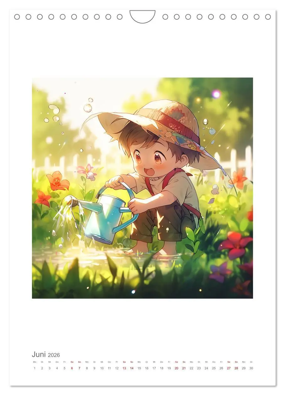 Bild: 9783516305937 | Manga Style Kinder (Wandkalender 2026 DIN A4 hoch), CALVENDO...