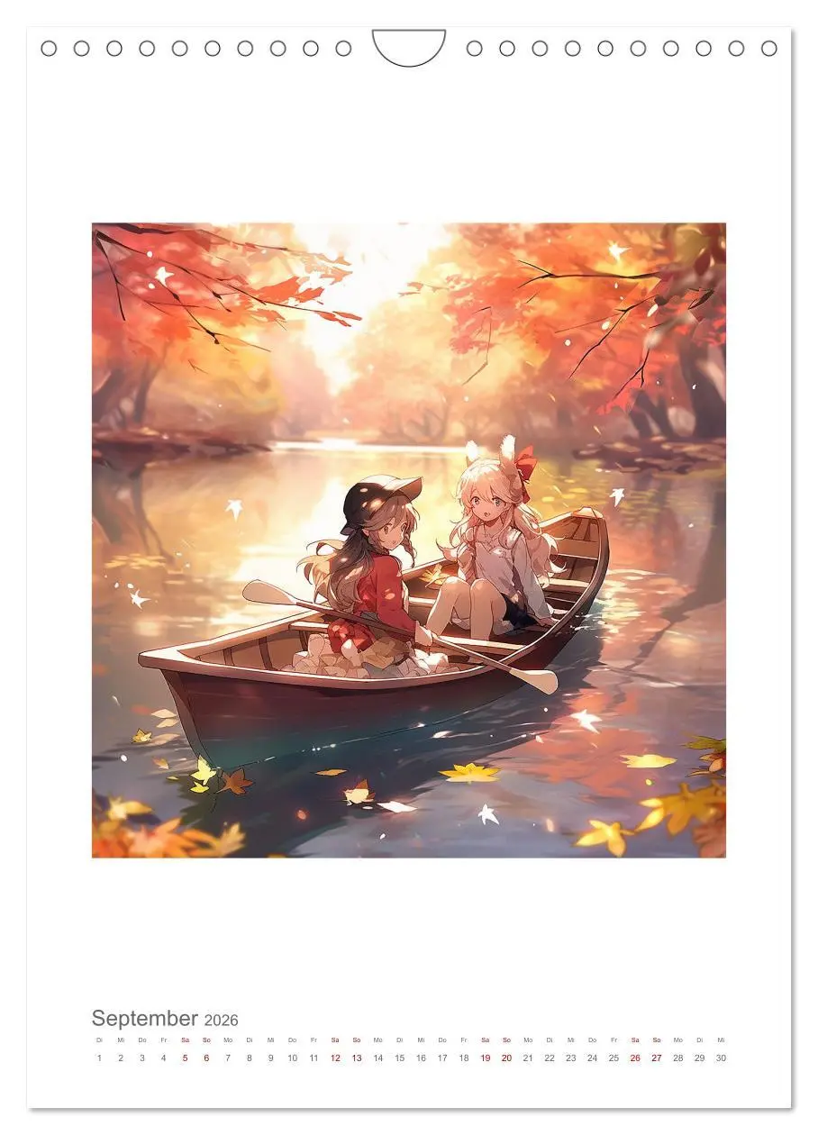 Bild: 9783516305937 | Manga Style Kinder (Wandkalender 2026 DIN A4 hoch), CALVENDO...