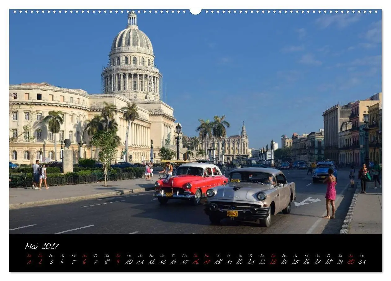 Bild: 9783594215937 | La Habana / Havanna (Wandkalender 2027 DIN A2 quer), CALVENDO...