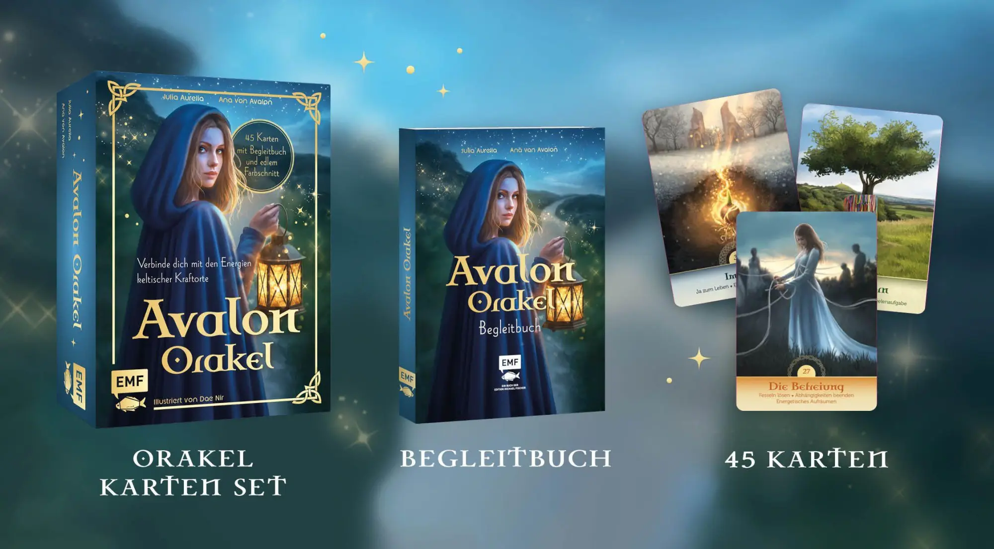 Bild: 9783745925937 | Orakel-Kartenset: Avalon Orakel Wandle auf den Pfaden der...