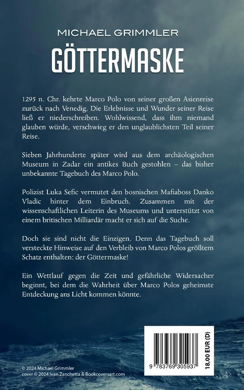 Rückseite: 9783769305937 | Göttermaske | Die Jagd nach dem Schatz des Marco Polo | Grimmler