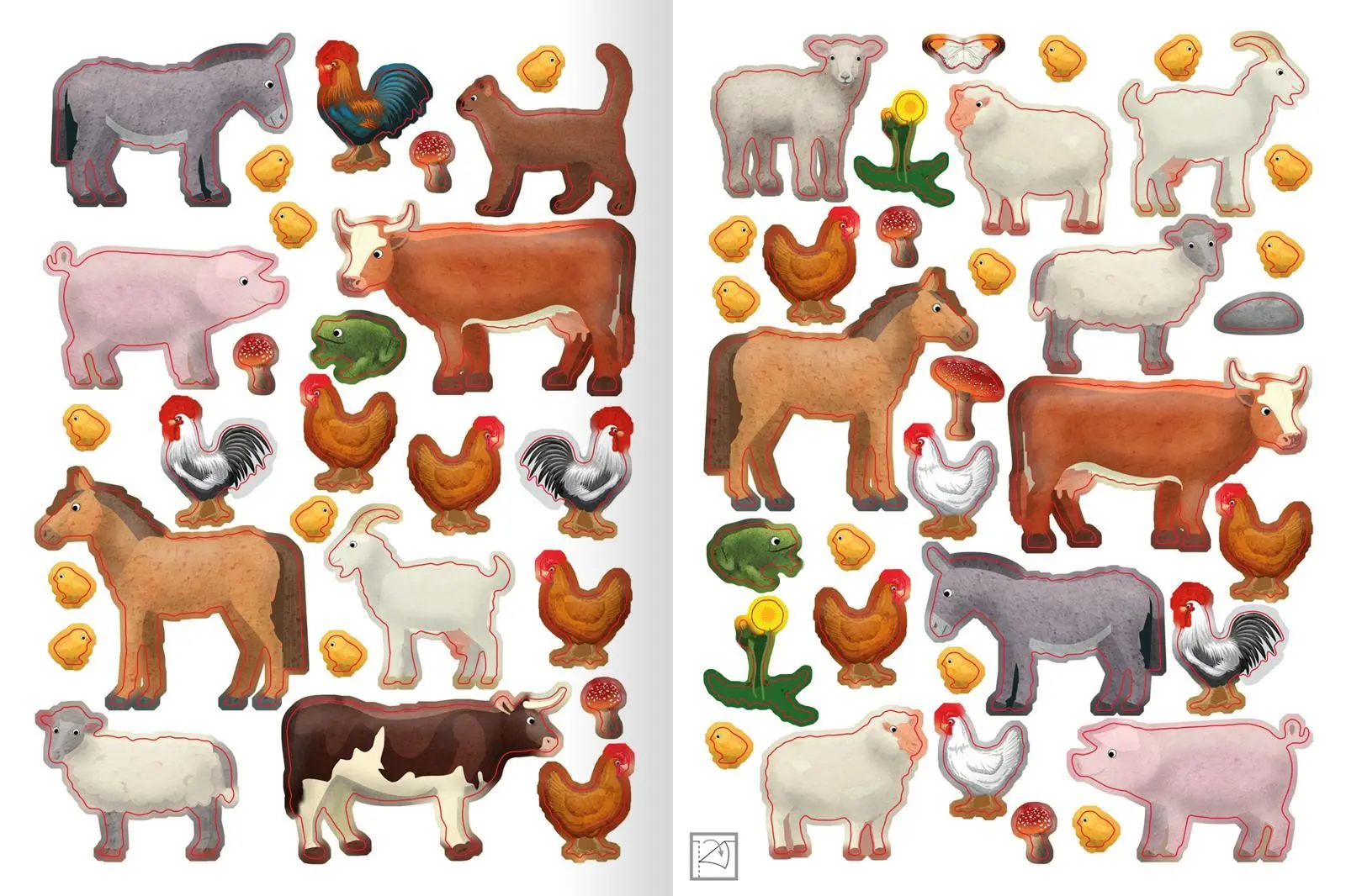 Bild: 9783845845937 | Erstes Stickern - Im Frühling | Über 300 Sticker | Timo Schumacher