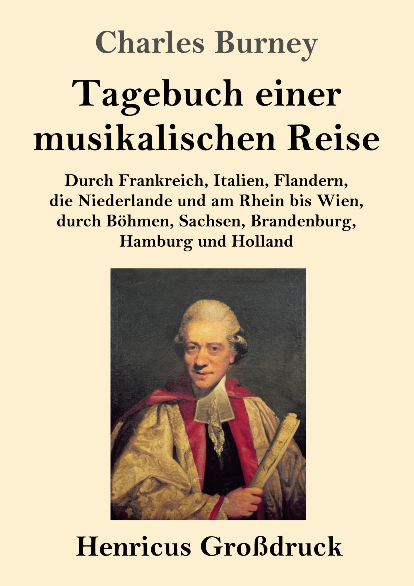 Cover: 9783847825937 | Tagebuch einer musikalischen Reise (Großdruck) | Charles Burney | Buch