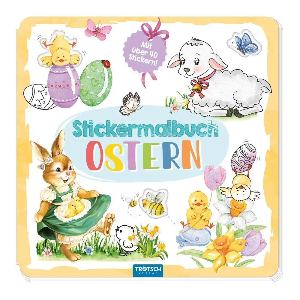 Cover: 9783988025937 | TRÖTSCH - Stickermalbuch Ostern | Trötsch Verlag GmbH &amp; Co. KG | 16 S.