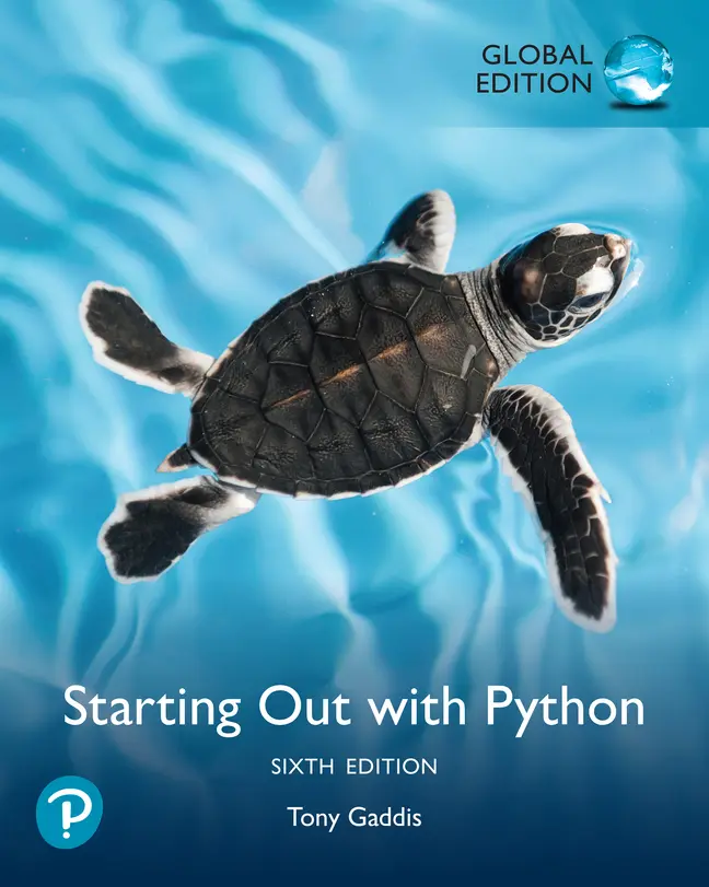 Cover: 9781292736037 | Starting Out with Python, Global Edition | Tony Gaddis | Taschenbuch