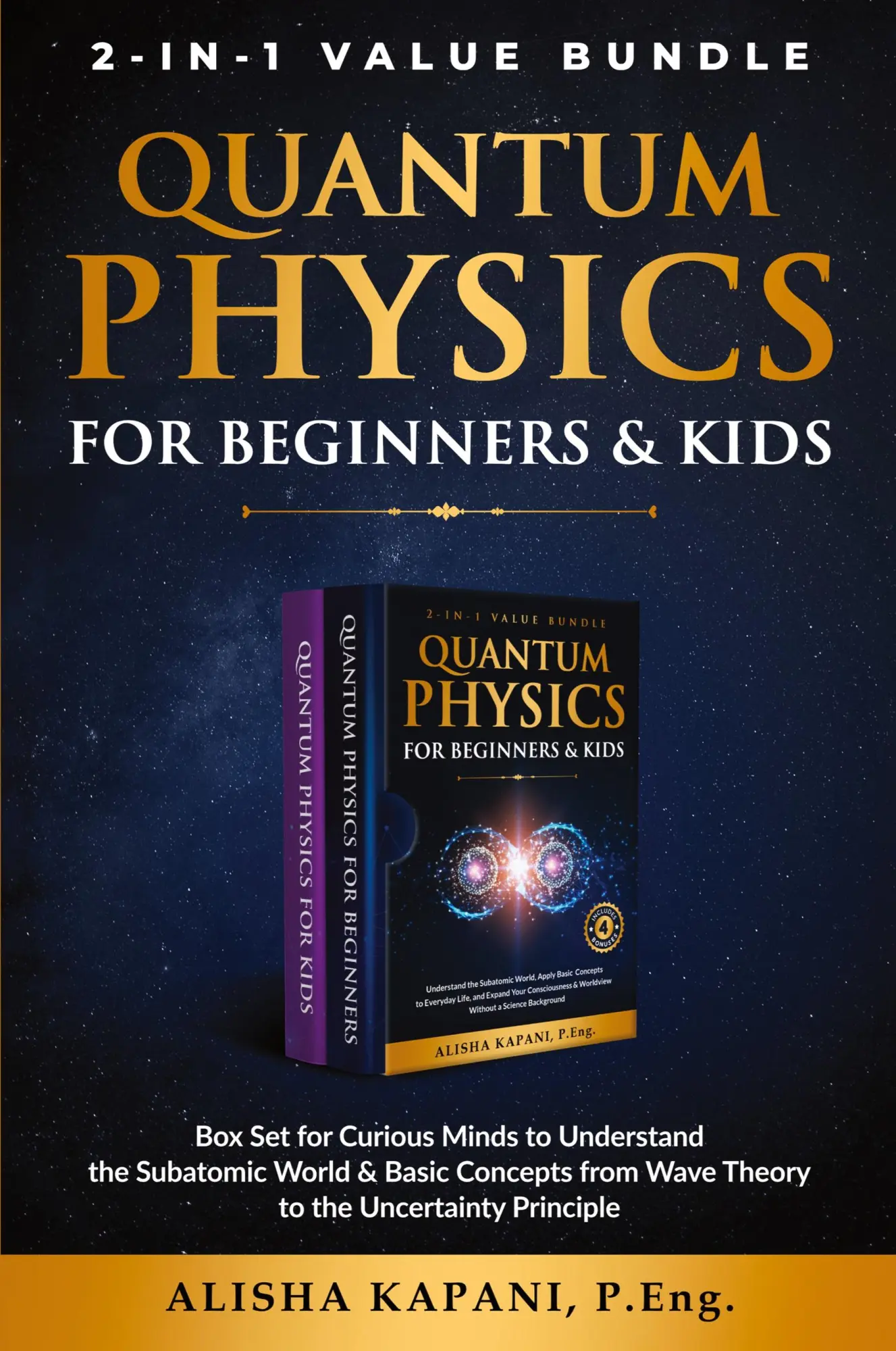 Cover: 9781738326037 | Quantum Physics for Beginners &amp; Kids | Alisha Kapani | Taschenbuch