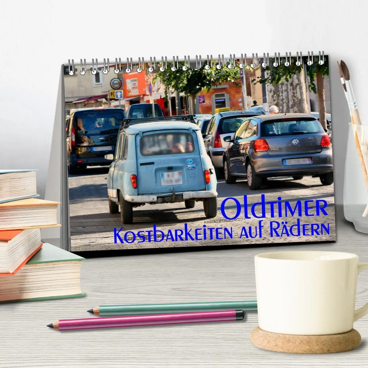 Bild: 9783457966037 | Oldtimer - Kostbarkeiten auf Rädern (Tischkalender 2026 DIN A5...