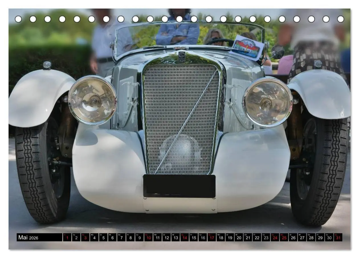 Bild: 9783457966037 | Oldtimer - Kostbarkeiten auf Rädern (Tischkalender 2026 DIN A5...