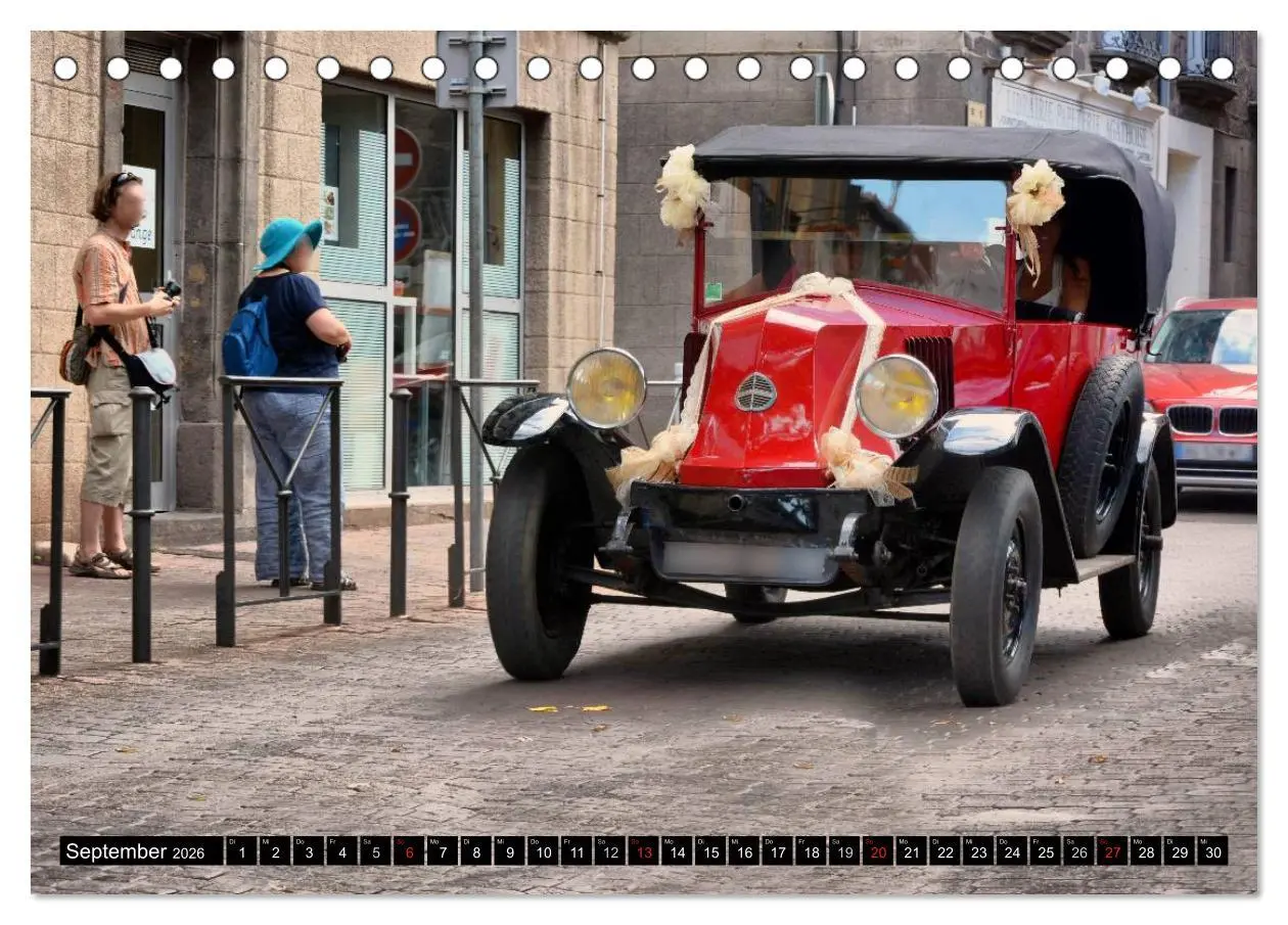 Bild: 9783457966037 | Oldtimer - Kostbarkeiten auf Rädern (Tischkalender 2026 DIN A5...