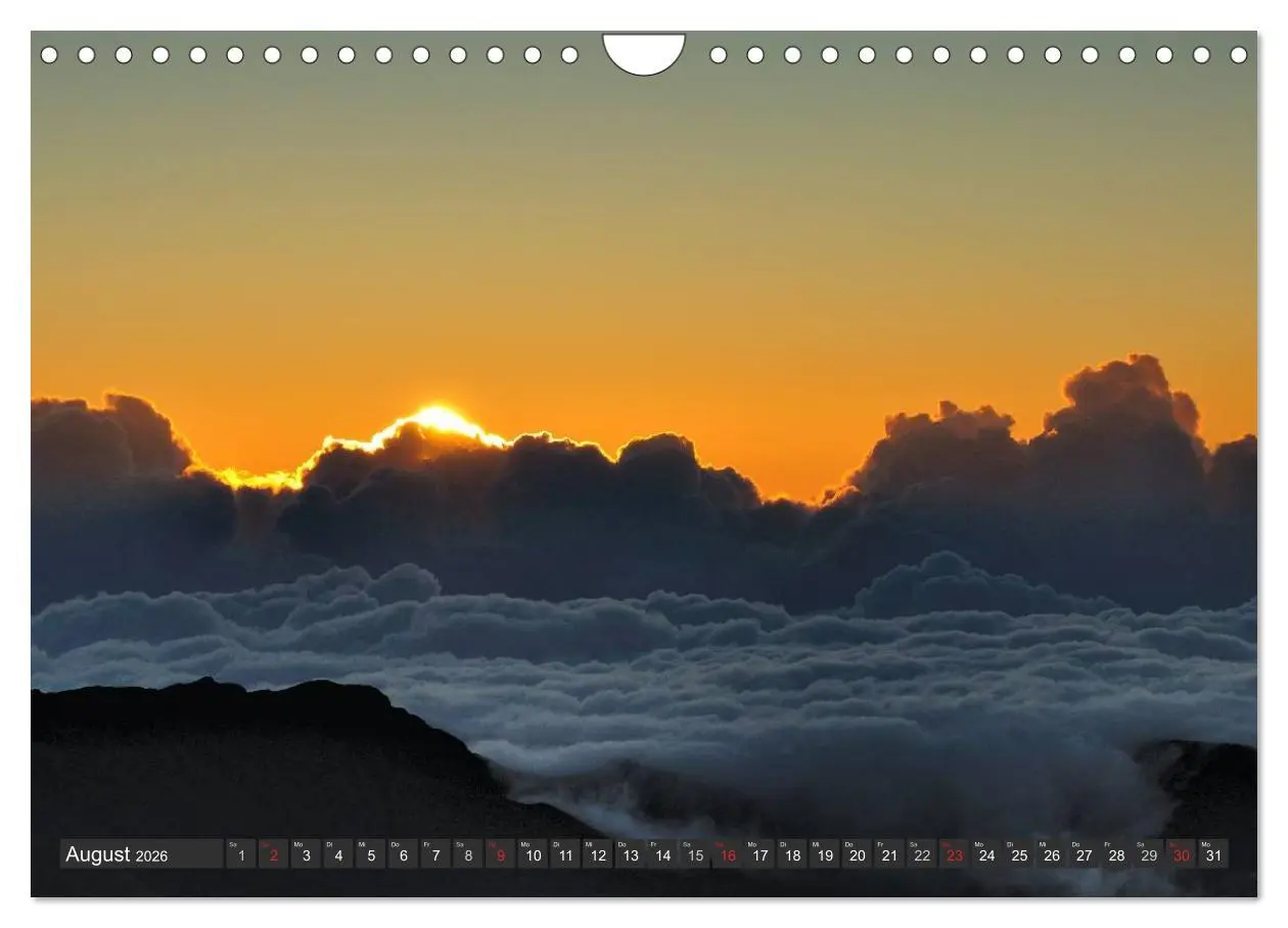 Bild: 9783516126037 | Sonne, Meer und Wolken (Wandkalender 2026 DIN A4 quer), CALVENDO...