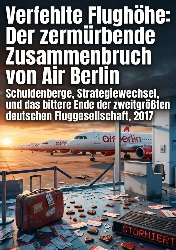 Cover: 9783565496037 | Verfehlte Flughöhe: Der zermürbende Zusammenbruch von Air Berlin