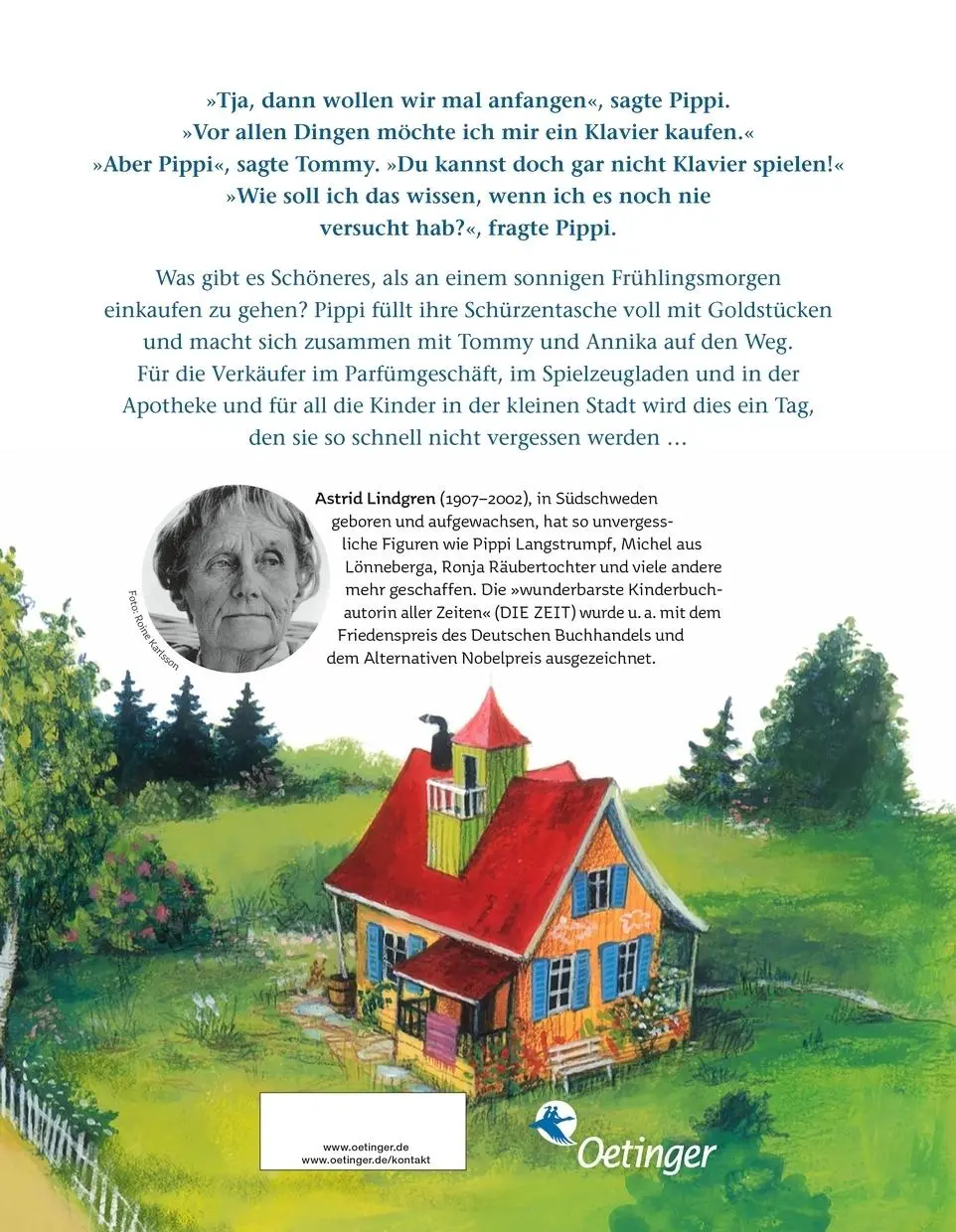 Rückseite: 9783751206037 | Pippi Langstrumpf geht einkaufen | Astrid Lindgren | Buch | 32 S.