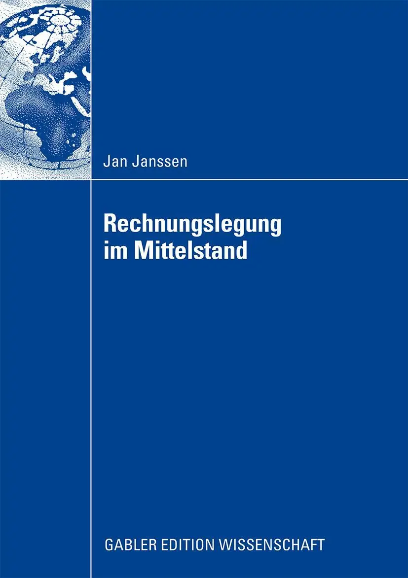 Cover: 9783834916037 | Rechnungslegung im Mittelstand | Jan Janssen | Taschenbuch | xxii