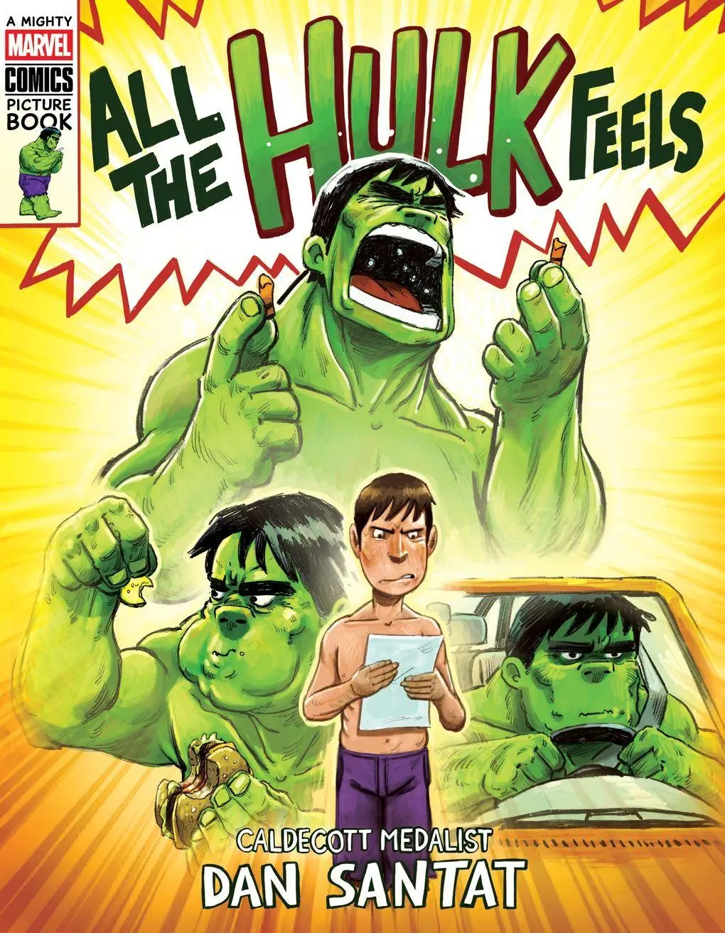 Cover: 9781419776137 | All the Hulk Feels (A Mighty Marvel Comics Picture Book) | Dan Santat