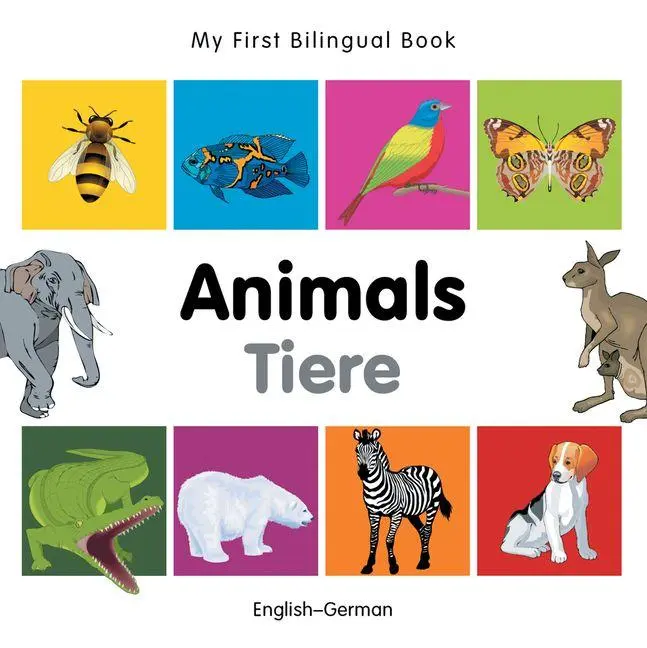 Cover: 9781840596137 | My First Bilingual Book - Animals (English-German) | Milet Publishing
