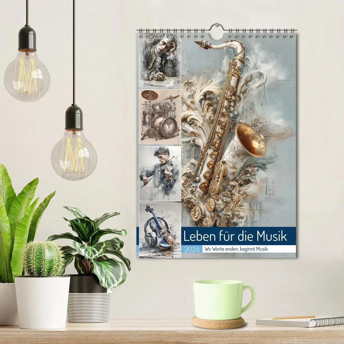 Bild: 9783516666137 | Leben für die Musik (Wandkalender 2026 DIN A4 hoch), CALVENDO...